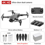 XKJ L900 PRO GPS Drone 4K Dual HD Camera Professional Aerial Photography Brushless Motor Foldable Quadcopter RC Distance1200M - Whyte's Electronics And Gadgets