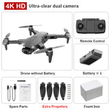 XKJ L900 PRO GPS Drone 4K Dual HD Camera Professional Aerial Photography Brushless Motor Foldable Quadcopter RC Distance1200M