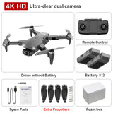 XKJ L900 PRO GPS Drone 4K Dual HD Camera Professional Aerial Photography Brushless Motor Foldable Quadcopter RC Distance1200M - Whyte's Electronics And Gadgets