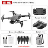 XKJ L900 PRO GPS Drone 4K Dual HD Camera Professional Aerial Photography Brushless Motor Foldable Quadcopter RC Distance1200M - Whyte's Electronics And Gadgets