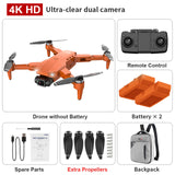 XKJ L900 PRO GPS Drone 4K Dual HD Camera Professional Aerial Photography Brushless Motor Foldable Quadcopter RC Distance1200M - Whyte's Electronics And Gadgets