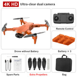 XKJ L900 PRO GPS Drone 4K Dual HD Camera Professional Aerial Photography Brushless Motor Foldable Quadcopter RC Distance1200M - Whyte's Electronics And Gadgets