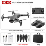 XKJ L900 PRO GPS Drone 4K Dual HD Camera Professional Aerial Photography Brushless Motor Foldable Quadcopter RC Distance1200M - Whyte's Electronics And Gadgets