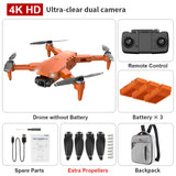 XKJ L900 PRO GPS Drone 4K Dual HD Camera Professional Aerial Photography Brushless Motor Foldable Quadcopter RC Distance1200M - Whyte's Electronics And Gadgets