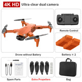 XKJ L900 PRO GPS Drone 4K Dual HD Camera Professional Aerial Photography Brushless Motor Foldable Quadcopter RC Distance1200M - Whyte's Electronics And Gadgets