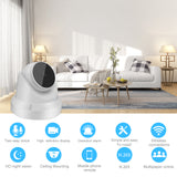 IP WiFi Camera Baby Monitor Home Security Camera - Whyte's Electronics And Gadgets