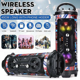 Portable Superior Bass Wireless Boombox with Radio Bluetooth Speakers - Whyte's Electronics And Gadgets