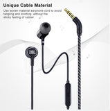 JBL LIVE100 3.5mm Wired Earphones Stereo Sound Line Control - Whyte's Electronics And Gadgets