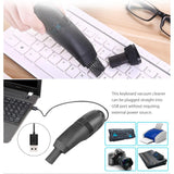 Mini Computer Vacuum USB Keyboard Cleaner Dust Cleaning Kit - Whyte's Electronics And Gadgets